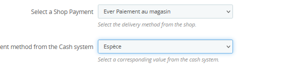 Moyens de paiement